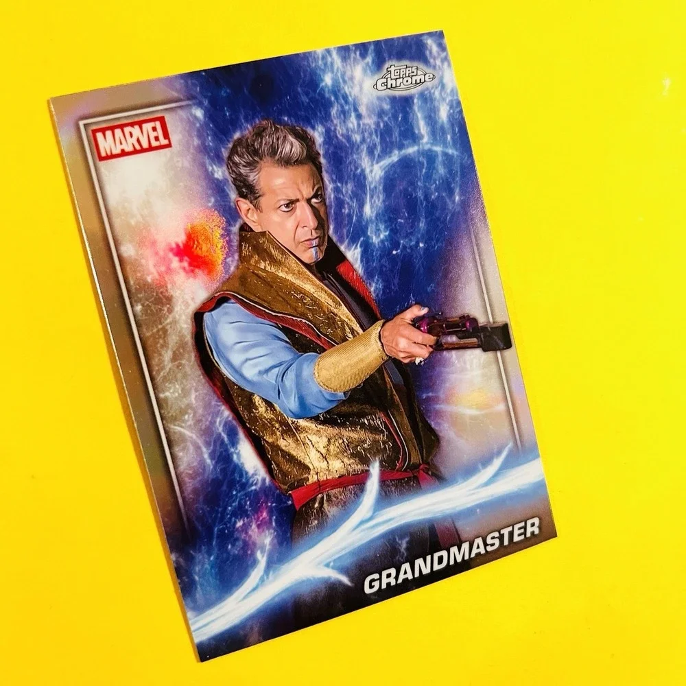 2025 Topps‎ Chrome Marvel Studios Grandmaster #75 Refractor